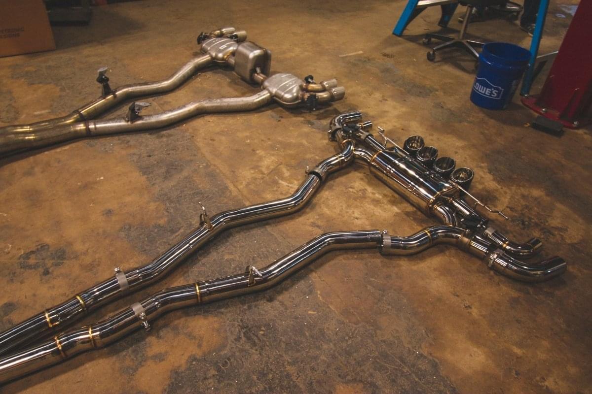 Valvetronic BMW F90 M5 Valved Sport Exhaust System.