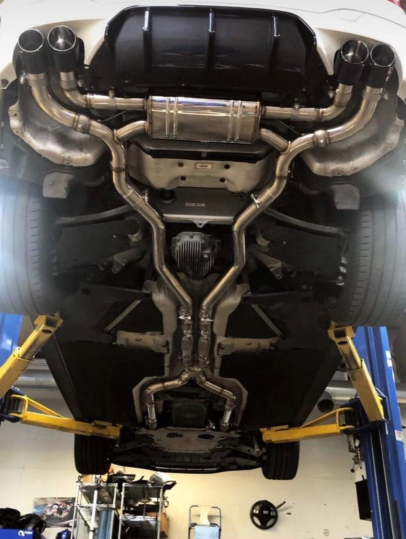 Valvetronic BMW F90 M5 Valved Sport Exhaust System.
