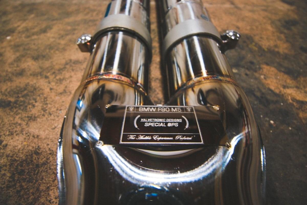 Valvetronic BMW F90 M5 Valved Sport Exhaust System.