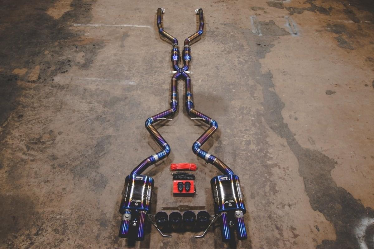 Valvetronic BMW M3 E9X Titanium Valved Sport Exhaust System.