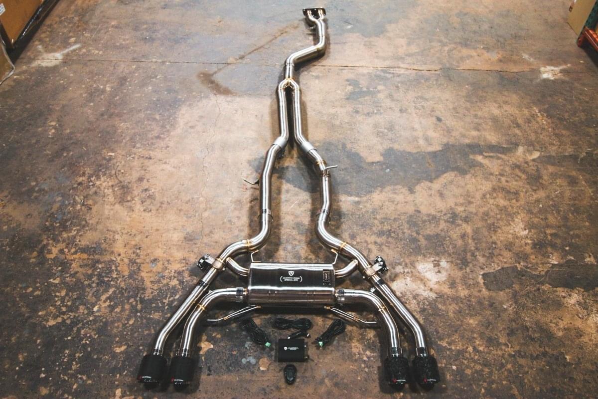 Valvetronic BMW X3M / X4M Valved Sport Exhaust System (F97 / F98).