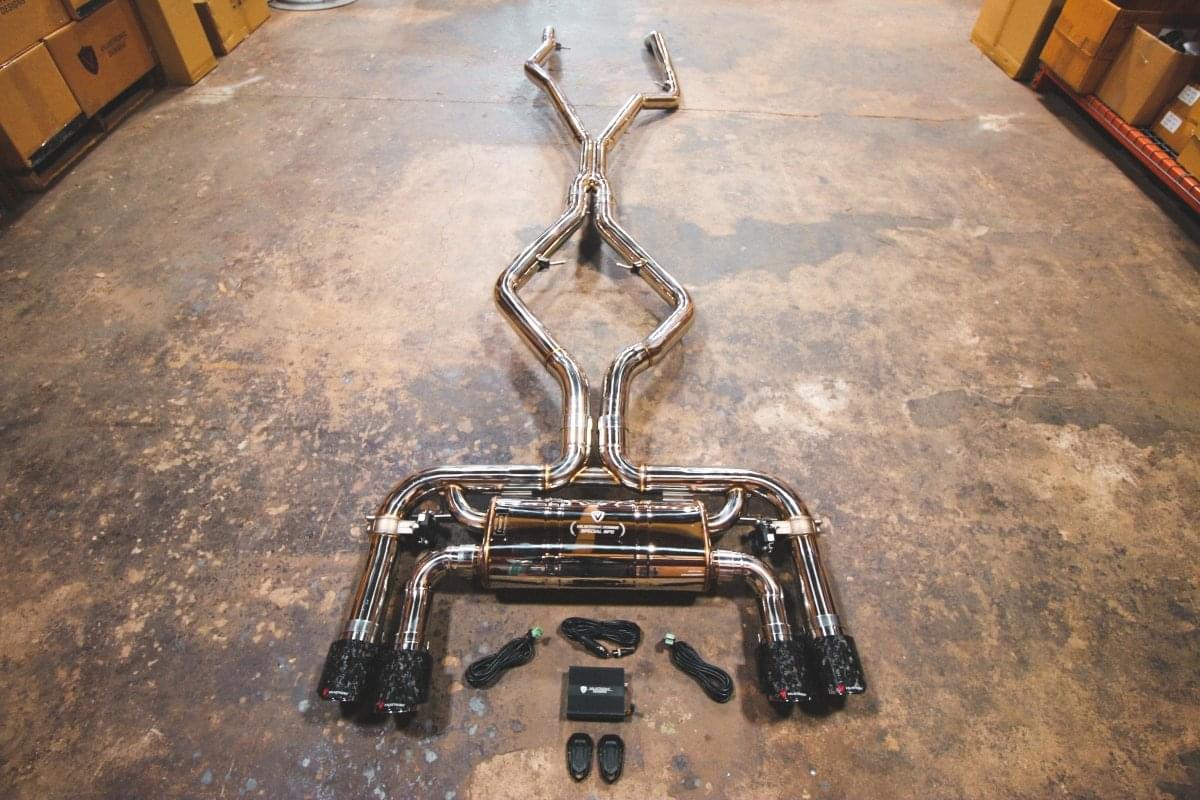 Valvetronic BMW X5M / X6M Valved Sport Exhaust System (F85 / F86).