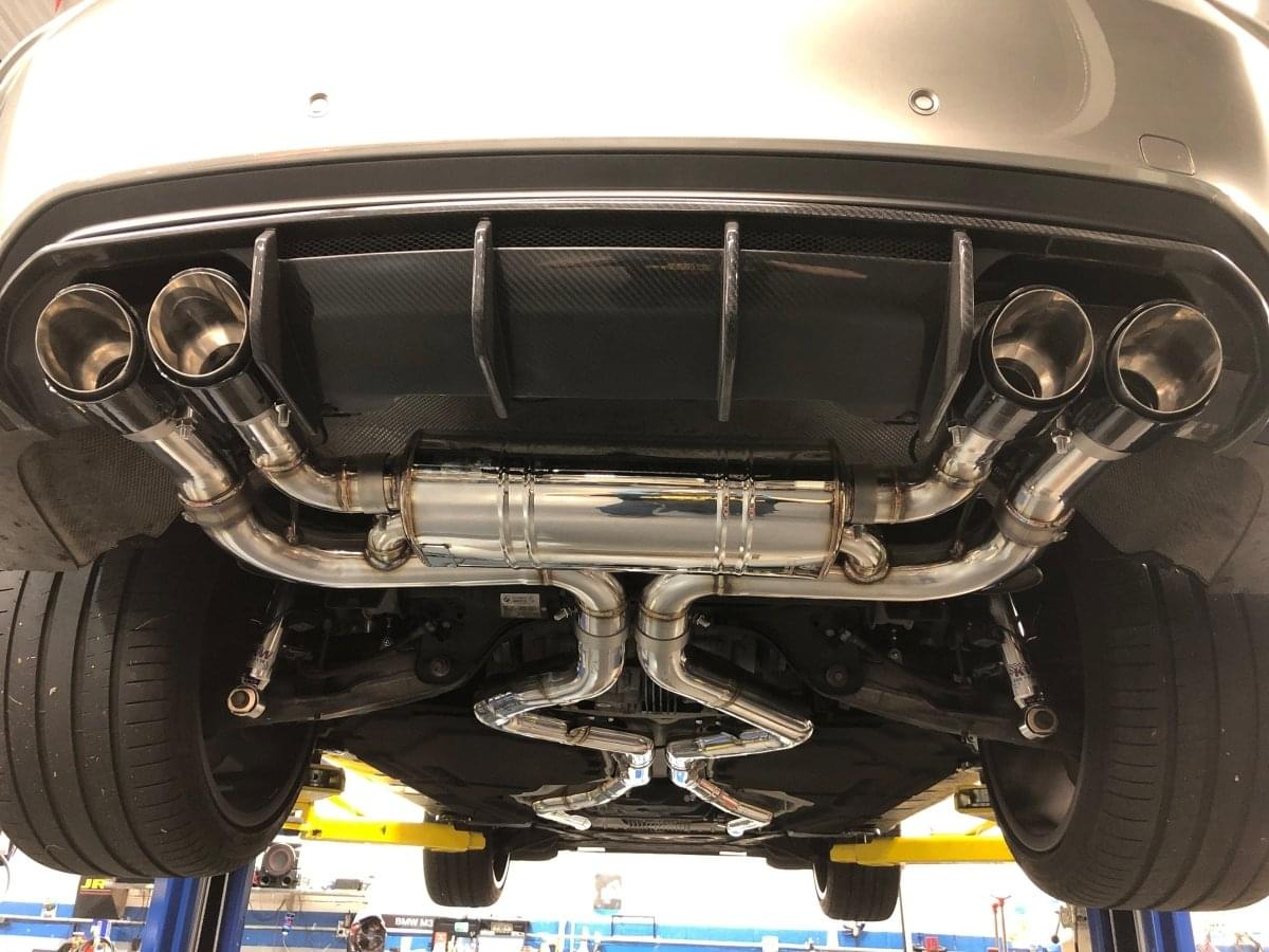 Valvetronic BMW X5M / X6M Valved Sport Exhaust System (F85 / F86).