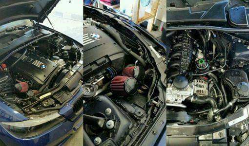 VRSF Stainless Steel High Flow Inlet Intake Kit N54 07-10 BMW 335i / 08-10 BMW 135i.
